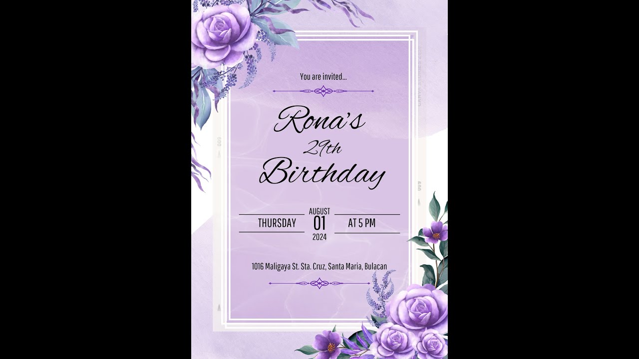 Rona's 29th Birthday - YouTube