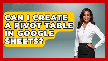 Can I Create a Pivot Table in Google Sheets? | Docs and Sheets Pro News