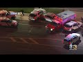 Philadephia police chase ambulance