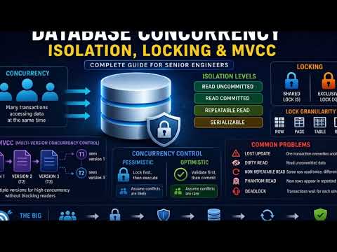 Database Concurrency Control: Locks, Isolation & M