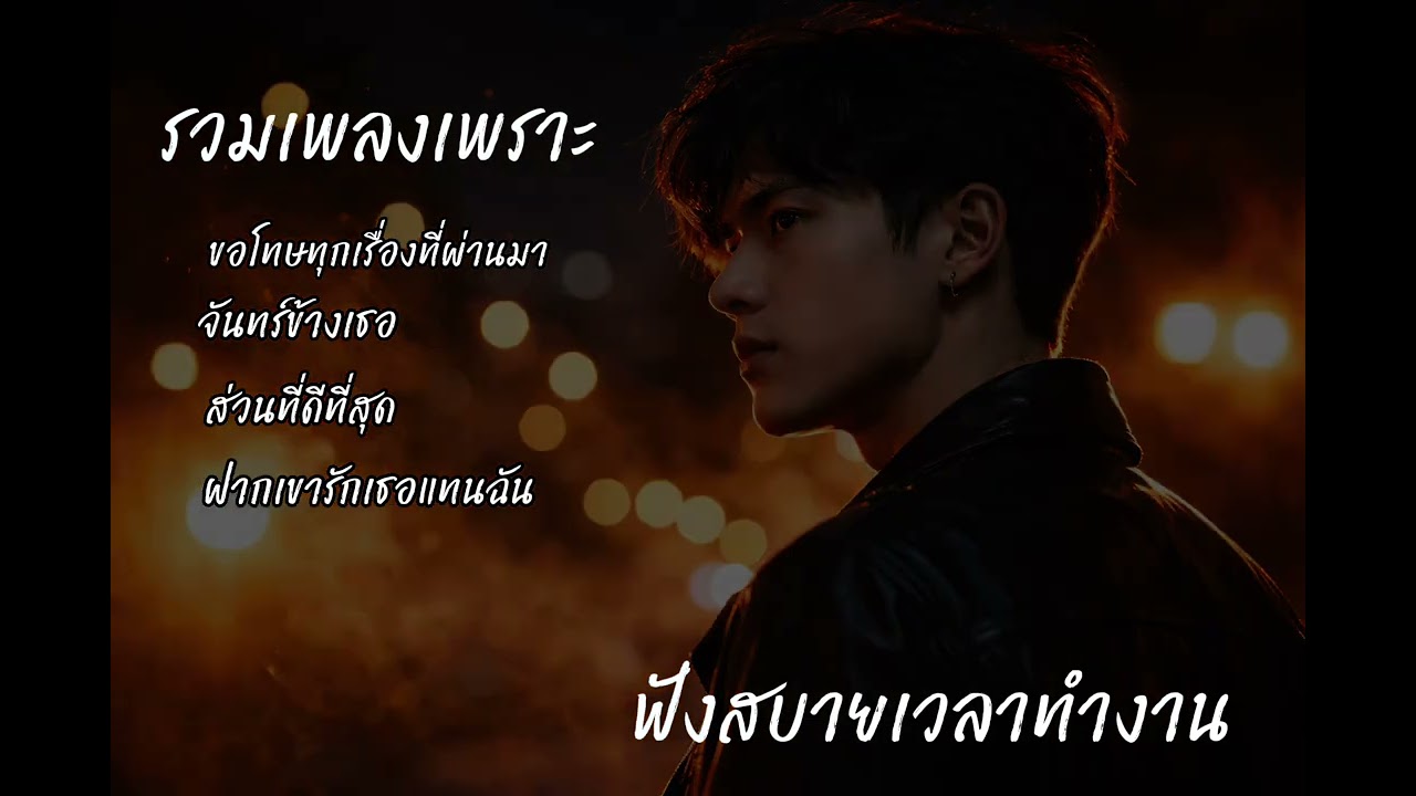 รวมเพลงเพราะ ฟังเวลาทำงาน #รวมเพลงเพราะ #รวมเพลง #เพลงทํางาน 