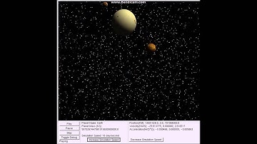 Solar System Simulation OpenGL