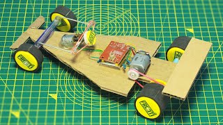 How To Make Amazing F1 Car - Remote Control (Out of Cardboard DIY)