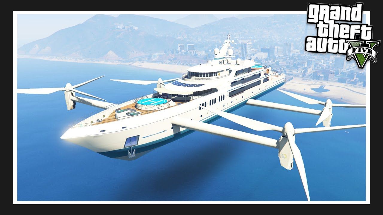 flying yacht gta 5