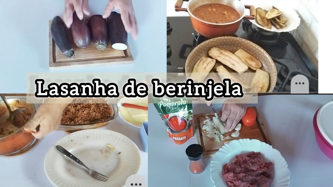Lasanha de berinjela, fácil de fazer e sem fritura - YouTube