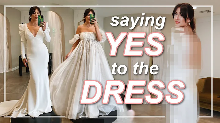 I FOUND MY DRESS!! Wedding Dress Shopping in LA: L...