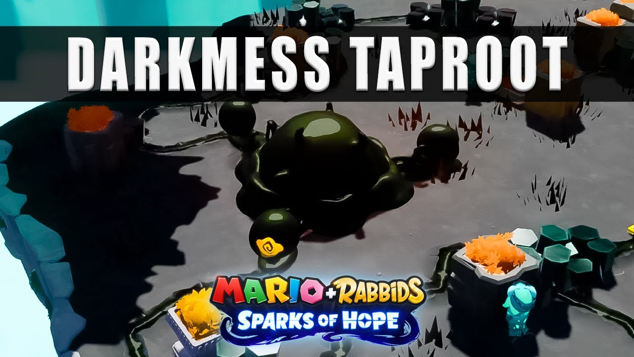 Mario + Rabbids Sparks of Hope Defeat Darkmess Taproot - Survive and ...