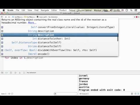 Accessing Array in Swift
