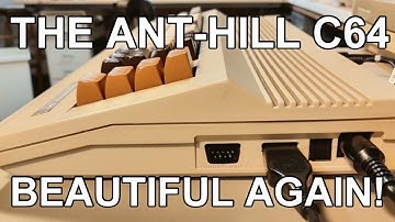 "Left for dead" Commodore 64C made beautiful again!