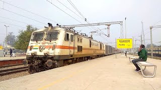 Legend meets Legend || Legendary Kerala Express skipping PALWAL & MMCT-FZR Janta Express Arriving