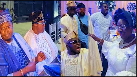 See What Happened At Eniola &Olaide Nollywood Wedding As Muyiwa Ademola,Ijebu,Elesho,Oga Bello