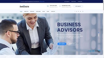 Delaware - Consulting, Finance and Services Company WordPress Theme