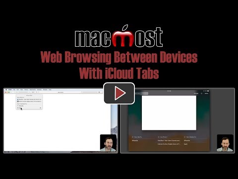 Web Browsing Between Devices With iCloud Tabs (#1649)