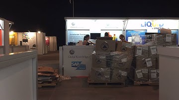 Time-lapse video of Global Knowledge booth setup at #SAPPHIRENOW 2015.