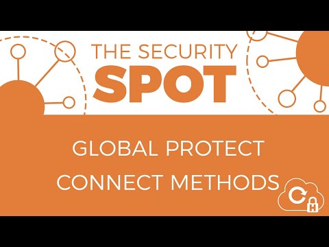 Palo Alto Networks GlobalProtect Connect Methods