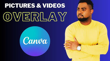 How to ADD Overlay to Pictures or Videos in Canva | Canva Tutorial For Beginners