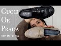 GUCCI Brixton vs. PRADA Triangle Loafers | Buying Advise | Styling Ideas