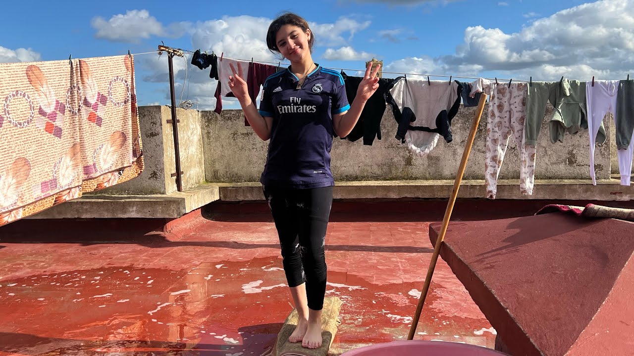 شركنا تصبين ديال ختام في سطح 😍😍