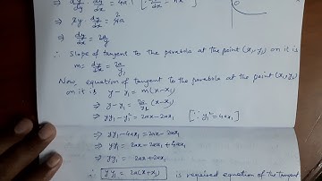 How to find equation of tangent and normal to the parabola/ Class 12/ Experience Maths