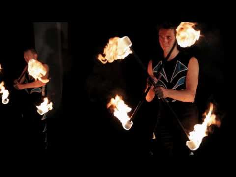 Tim Chown and Sandy McClure Duo Fire Show Promo