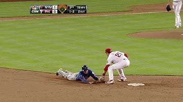 NYM@PHI: Ruiz picks off Murphy attempting to steal