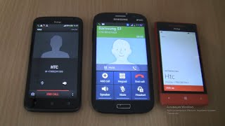 Over the Horizon Incoming call&Outgoing call at the Same Time Samsung Galaxy Grand Neo+htc 8s+One X