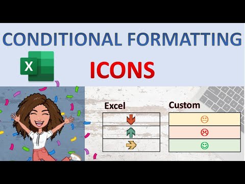 Excel icon sets,