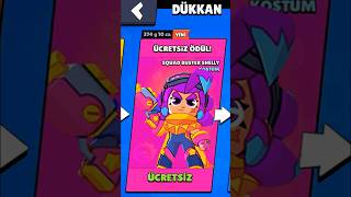 HERKESE ÜCRETSİZ SQUAD BUSTERS SHELLY KOSTÜMÜ NASIL ALINIR ?!? #brawlstars #shorts