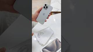 iPhone 15 Pro Max Titanium Unboxing 2023 iphone15promax @techwale269