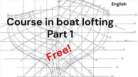 JungleRanch: Course in boat Lofting - Part 1 #boatbuilding #sports  #diy #woodworking