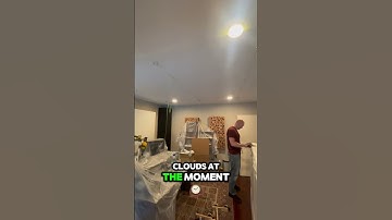 Recording Studio Install Progress With 10 of our 4”, 4 x 8’ Clouds, Rolling Gobos & Wall Panels!