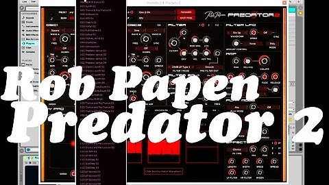 Rob Papen Predator 2 lll Best VST Synth Review