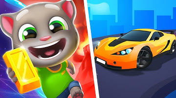 Race Master 3D Vs Talking Tom Gold Run - SpeedRun Gameplay Android, iOS #306
