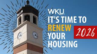 WKU Housing Renewal 2026
