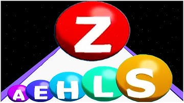 Alphabet Runner ball Run 2048 - Gameplay Walkthrough - Part 2