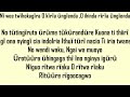Gutanatuka By phyllis Mbuthia lyrics