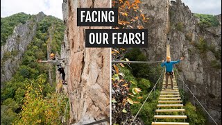 Climbing the NROCKS Via Ferrata in West Virginia! ‍♀ (+ visiting Spruce Knob)