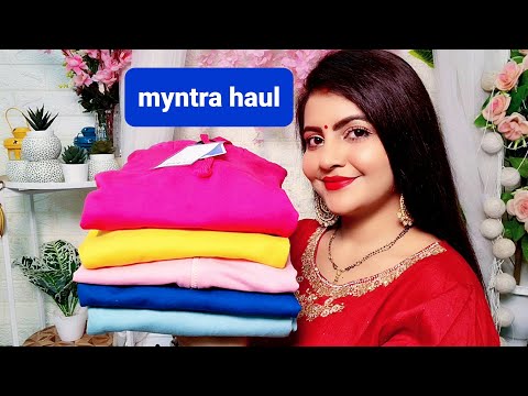 Myntra sweatshirt haul | winter essential under rs 600 | RARA | colorful eye catching sweatshirt |