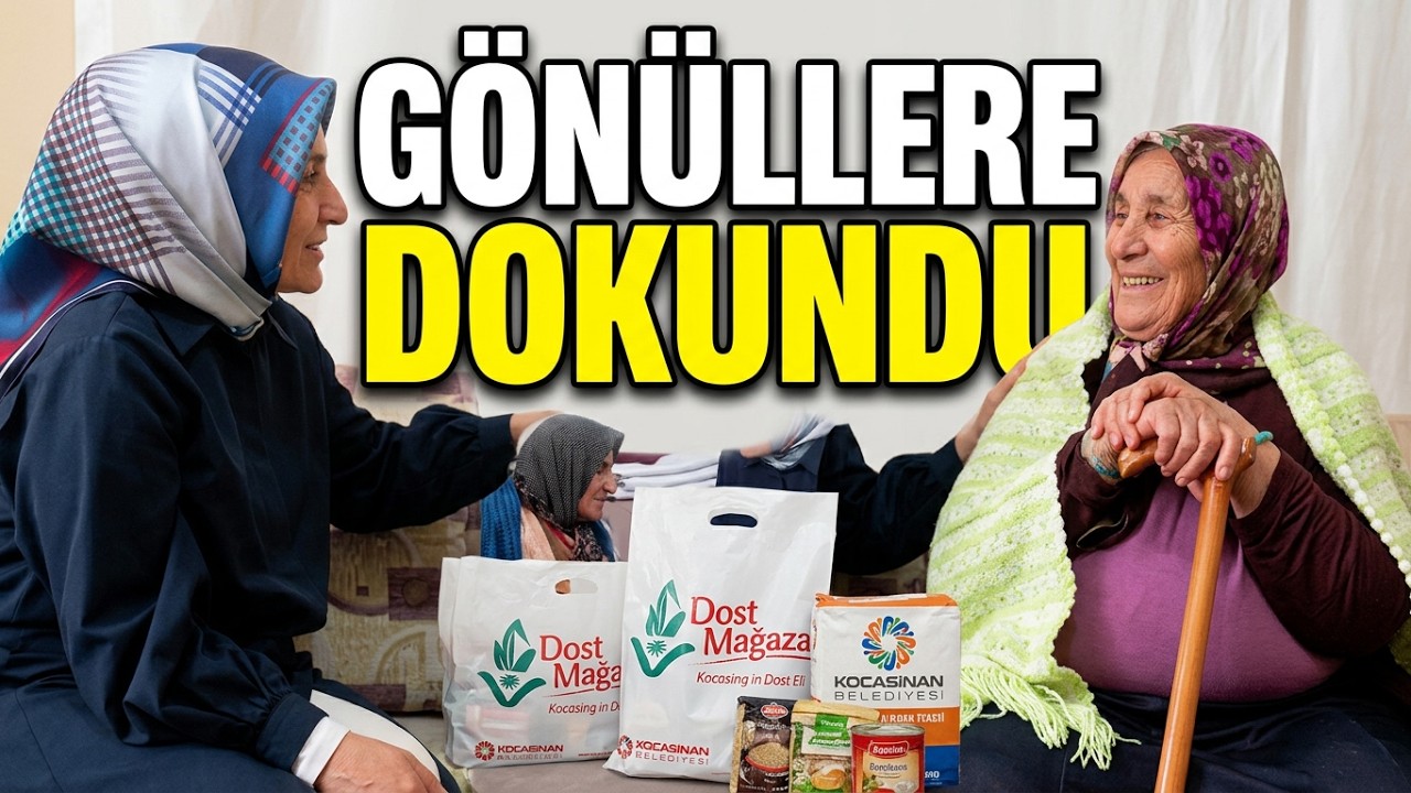 Kocasinan Belediyesi’nin Sosyal Destek Hizmetleri Gönüllere Dokunuyor