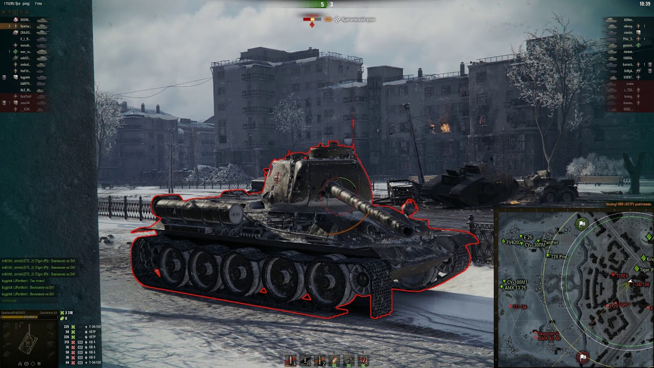 Caernarvon AX 8 лвл лучший баланс / 7100 урона / много медалей  WOT