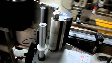 Used- Pack Leader Machinery Model PL-511 Wrap Around Automatic Labeling Machine - stock # 70916003