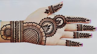 New stylish front hand mehndi design | easy mehndi design | mehndi ka design | mehndi design |mehndi