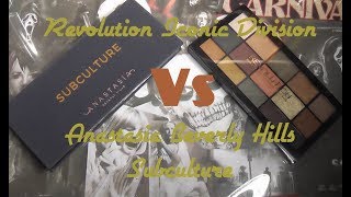 Revolution Iconic Division Palette - Is it an ABH Subculture dupe?
