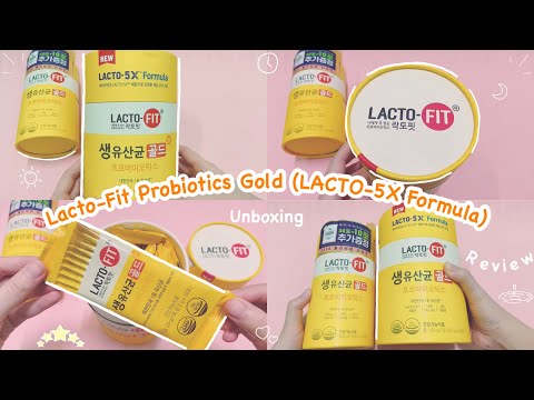 LACTO-FIT Probiotics Gold (Lacto-5X Formula) | Unboxing and Review