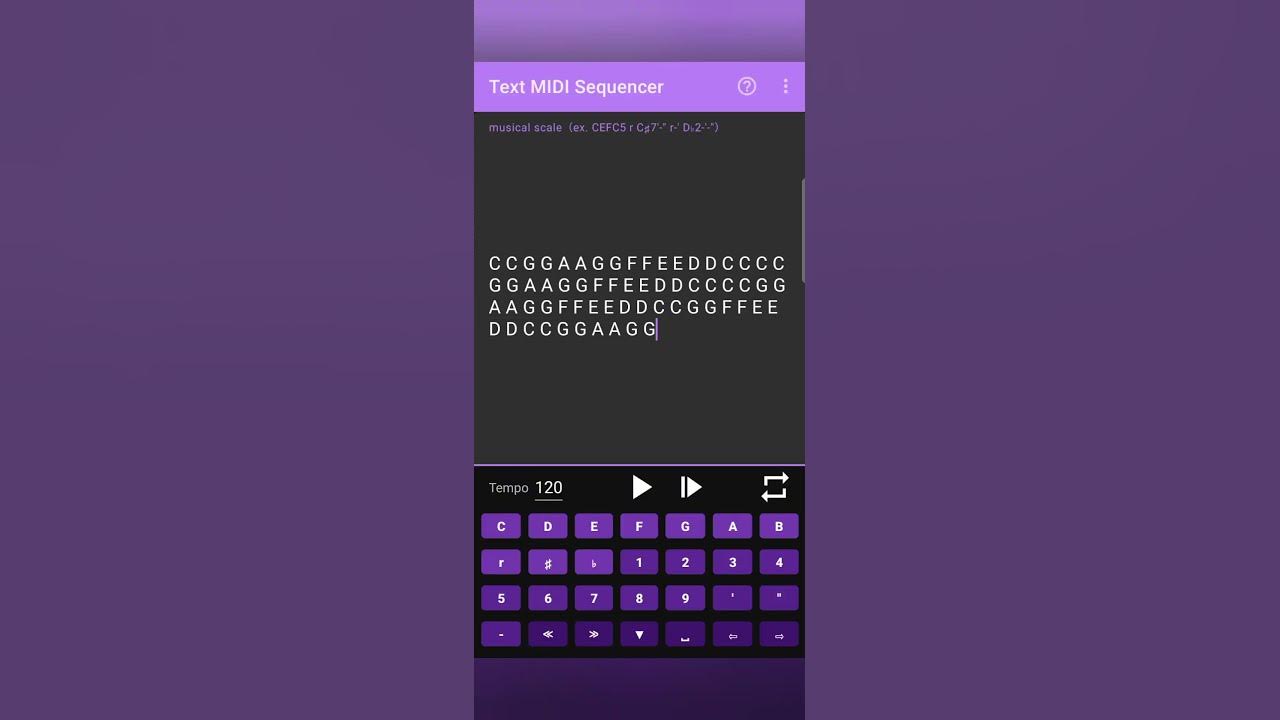 Google Bard and Text MIDI Sequencer app create music / AI+VMI YouTube