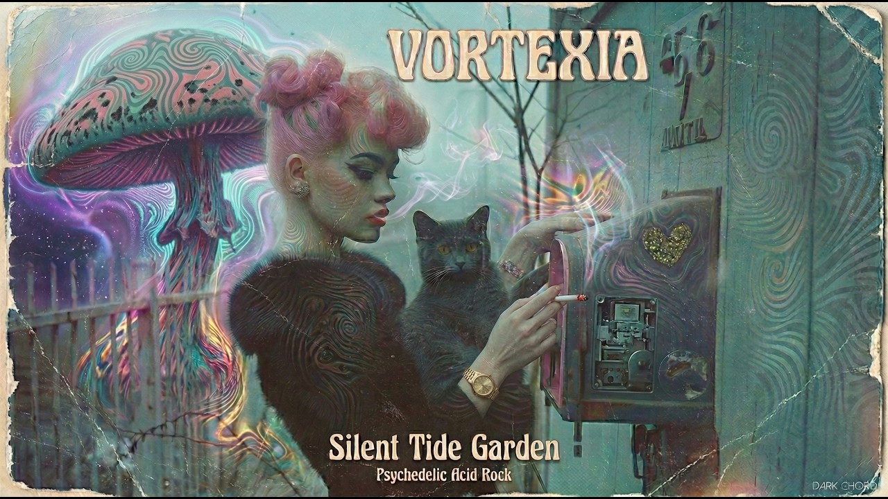 VORTEXIA - Silent Tide Garden [Full Album] (Psychedelic Acid Rock)