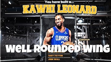 This Kawhi Leonard Build Can Do EVERYTHING! BEST ALL AROUND BUILD NBA 2K21! DEMIGOD BUILD NBA 2K21!