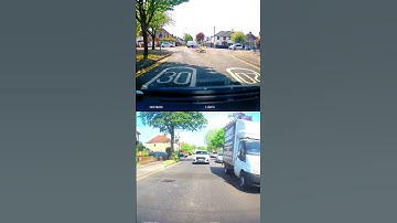 Mini roundabout Serious fault #morden #testroute // unedited  // at 13.40pm/ 1 serious faults   /4K