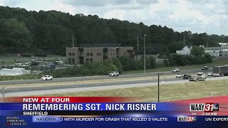 Sheffield welcomes Sgt. Nick Risner home after body escorted from Huntsville