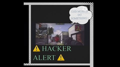 Warning Hackers Found☢️⚠️!!COD Mobile Sort It Out!!